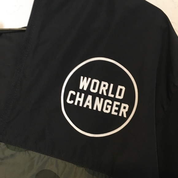 Black and Camo Valor World Changer Jacket - Picture 4 of 6